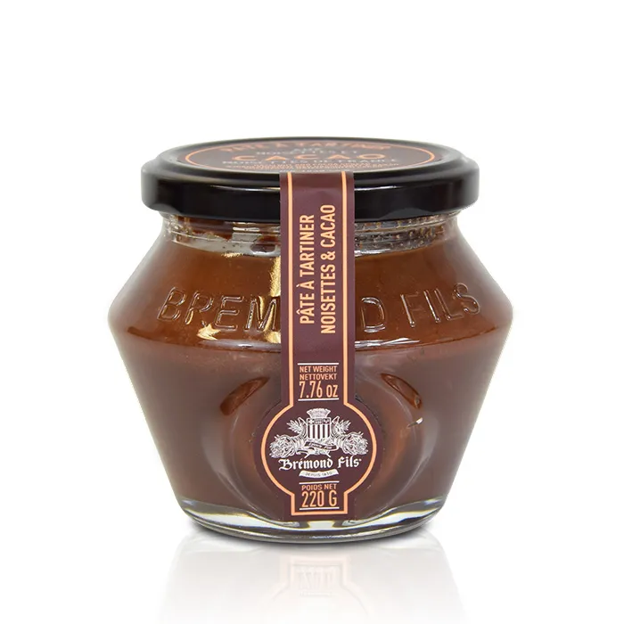 MAISON BREMOND Pâte à tartiner noisettes et cacao noir