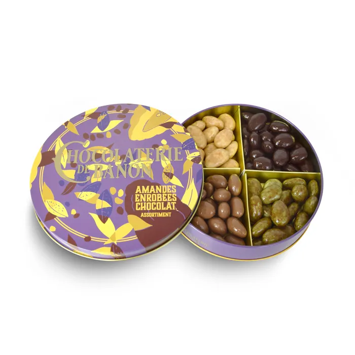 Maison Brémond Assortiment d'amandes enrobées au chocolat 230g