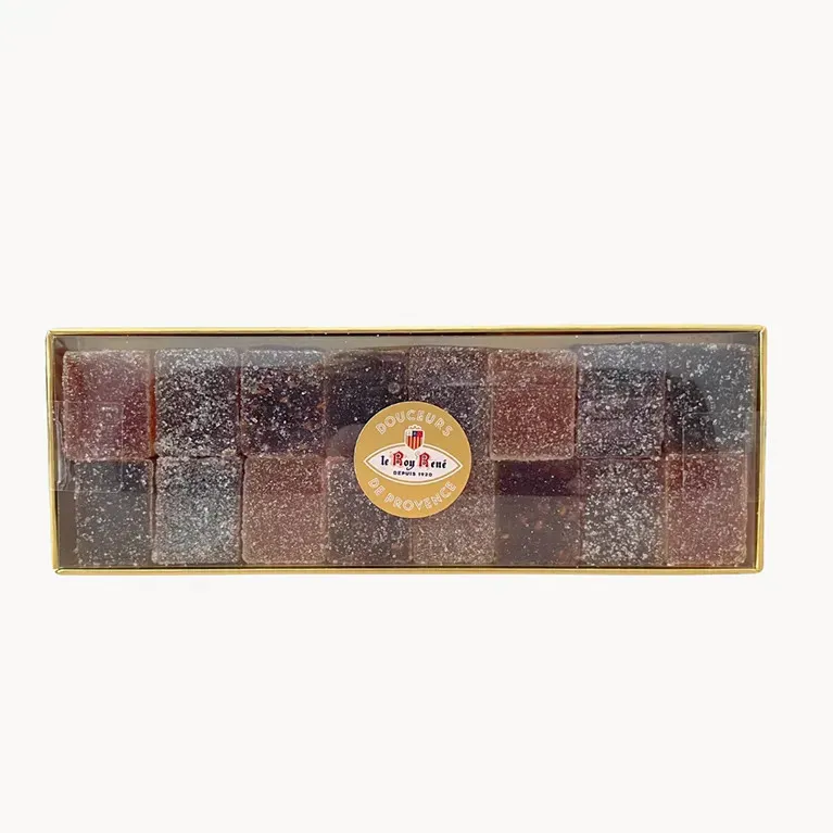 [FRU00189] LE ROY RENÉ Réglette de pâtes de fruits assorties 155g