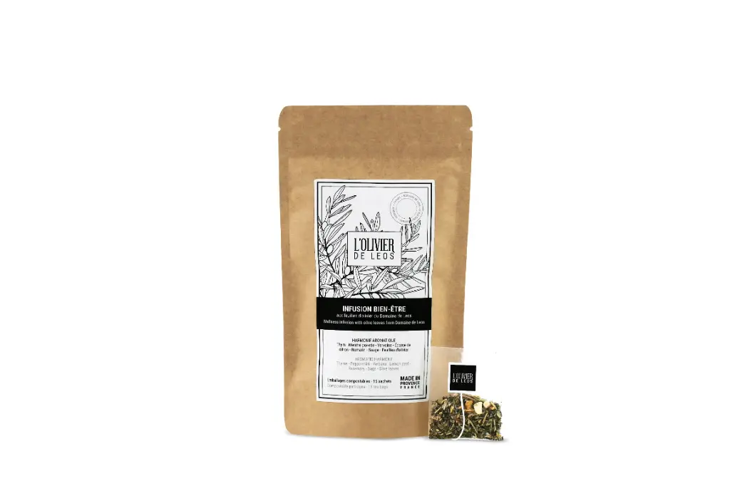 L'OLIVIER DE LEOS
Infusion bien-être
16 infusettes