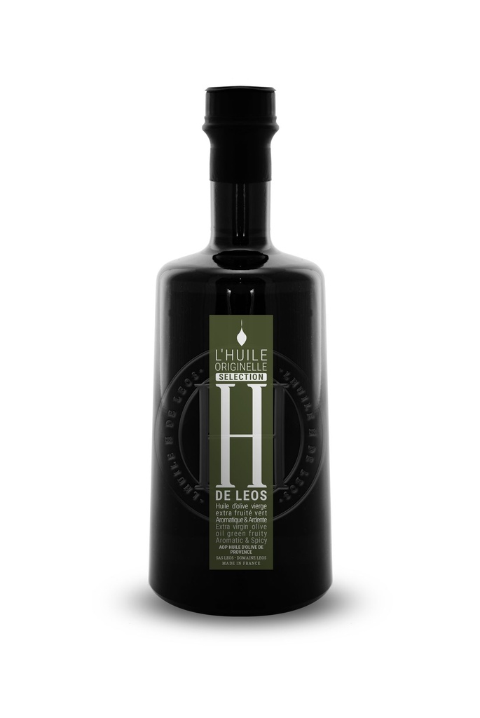 DOMAINE DE LEOS Huile d’olive Fruité Vert 250ml + coffret