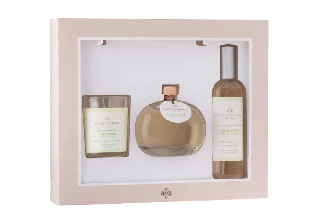  Plantes & Parfums Coffret Senteurs d'Intérieur Jardin d'Eden 