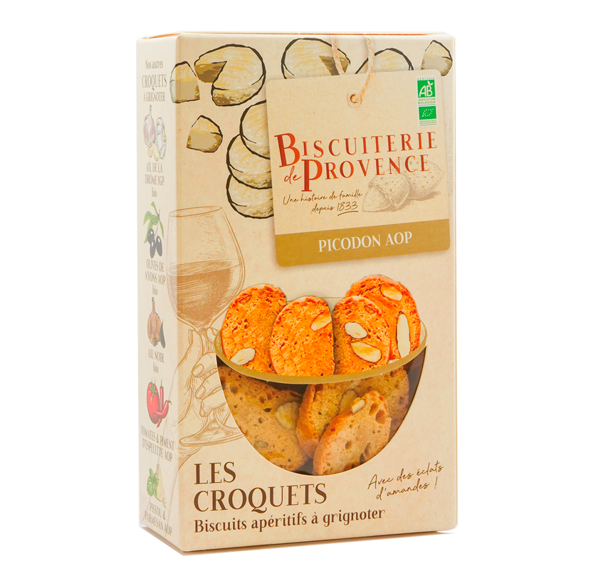 [10191.010] Biscuiterie de Provence Croquets picodons AOP 90g BIO
