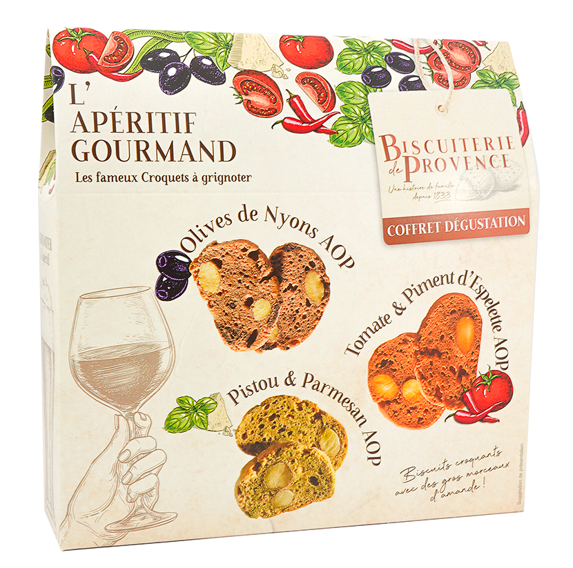 [10007.012] Biscuiterie de Provence Pack apéro 150g