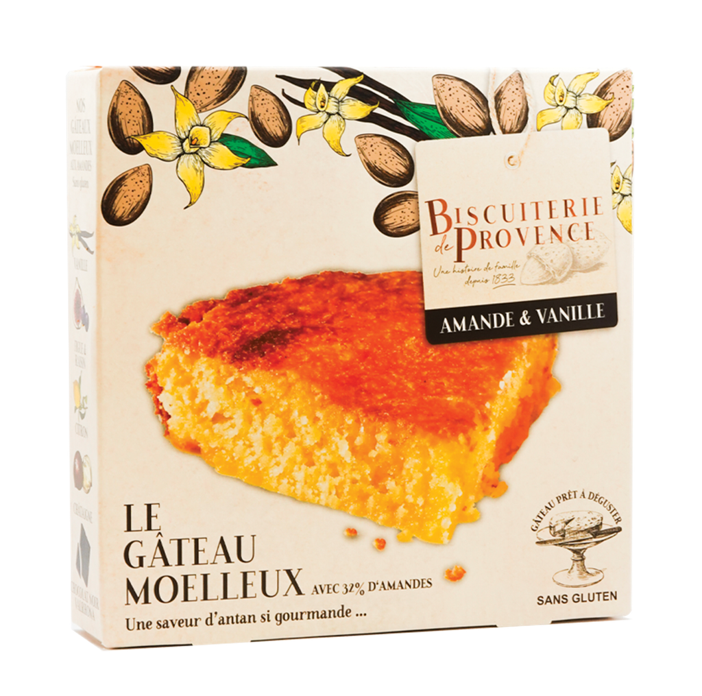 [20006.010] Biscuiterie de Provence Gâteau amandes & vanille 240g