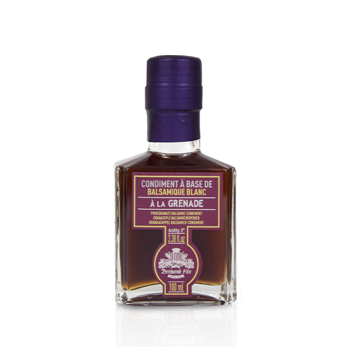 [VBALGRE100] Maison Bremond Condiment à base de balsamique blanc à la grenade 100ml