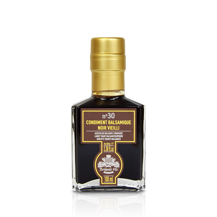 [VBALORV2] Maison Bremond Vinaigre balsamique noir vieilli 30 ans 100ml