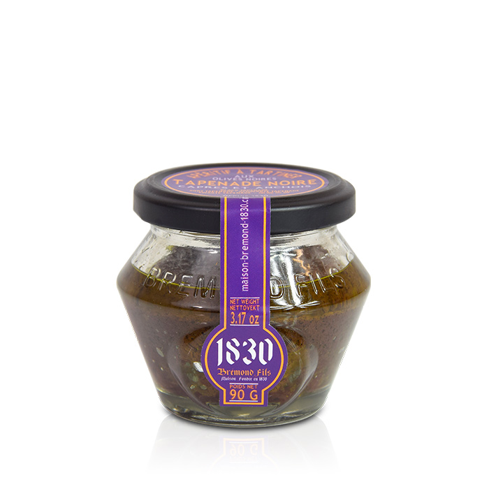 Maison Bremond Tapenade noire provençale 90g
