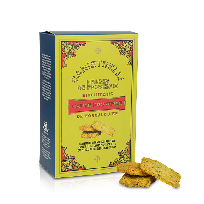 [BTECANHBP180] Maison Bremond Canistrelli aux herbes de Provence 180g DISCONTINUED