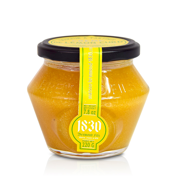 [CRELEMC250] Maison Bremond Crème de lemon curd & huile d'olive 220g