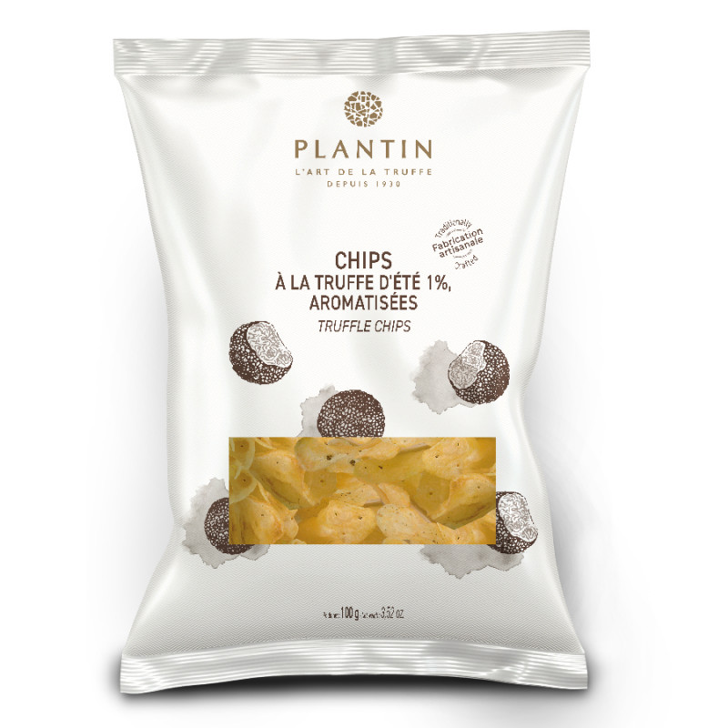 Plantin Chips à la truffe d'été, aromatisées 0,7% 100g