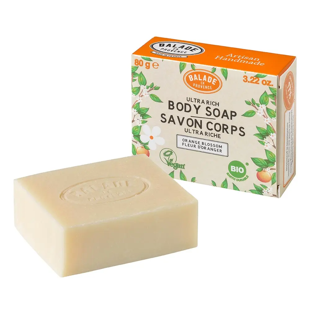 [4290177] Balade en Provence Savon pour le corps fleur d'orange 80g