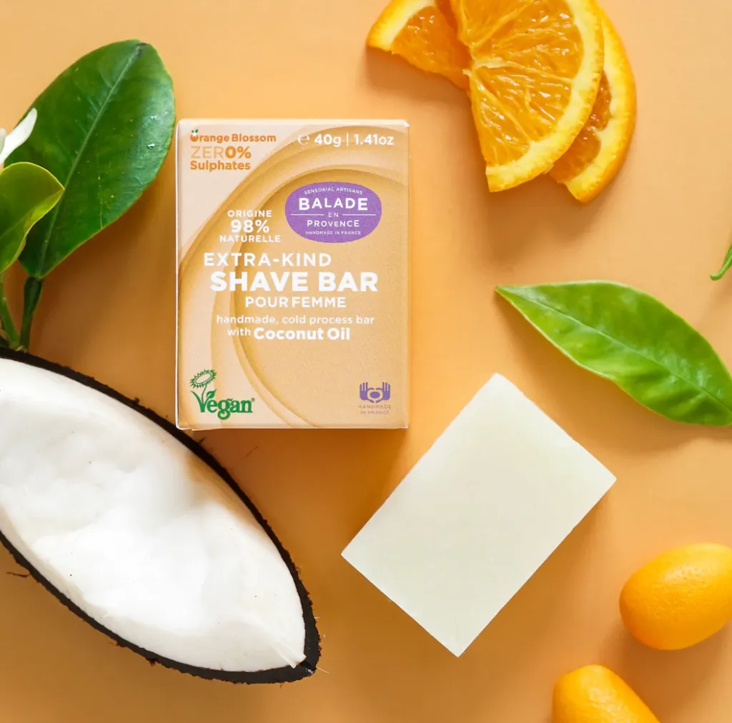 Balade en Provence Savon de rasage à la fleur d'orange pour femme 40g