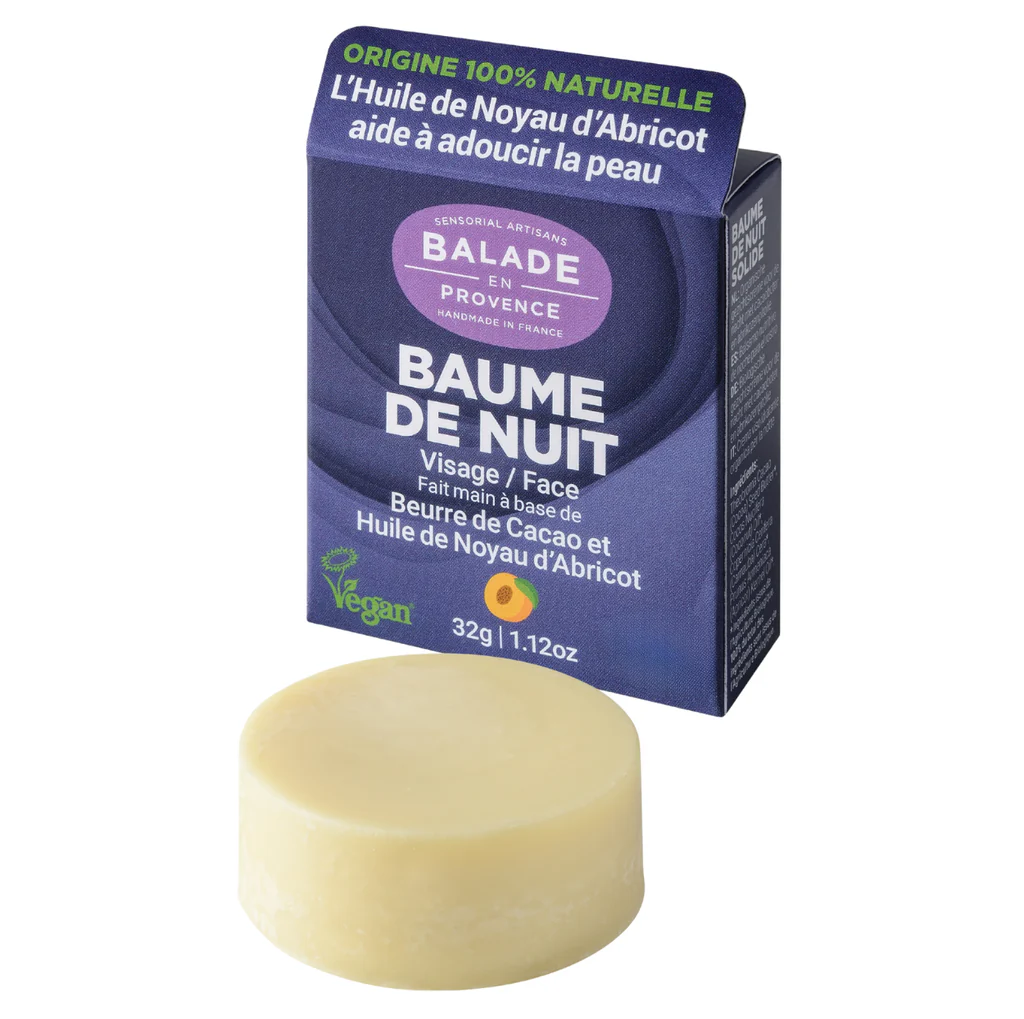 Balade en Provence Baume de nuit solide visage 40g