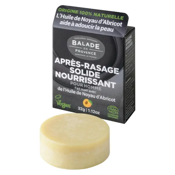 Balade en Provence Baume après rasage solide nourrissant pour homme 32g
