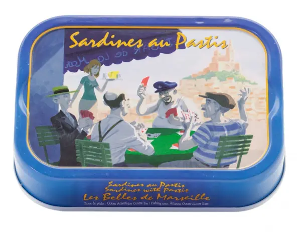 Les Belles de Marseille Sardines au pastis
