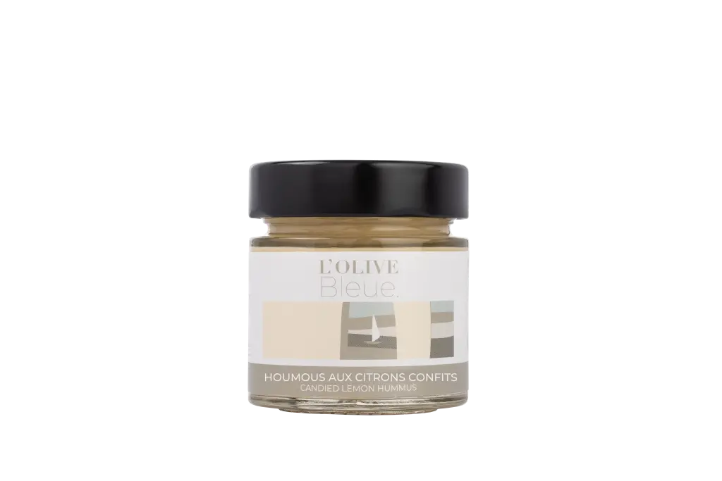 [610308] L'Olive Bleue Houmous aux Citrons Confits 90g