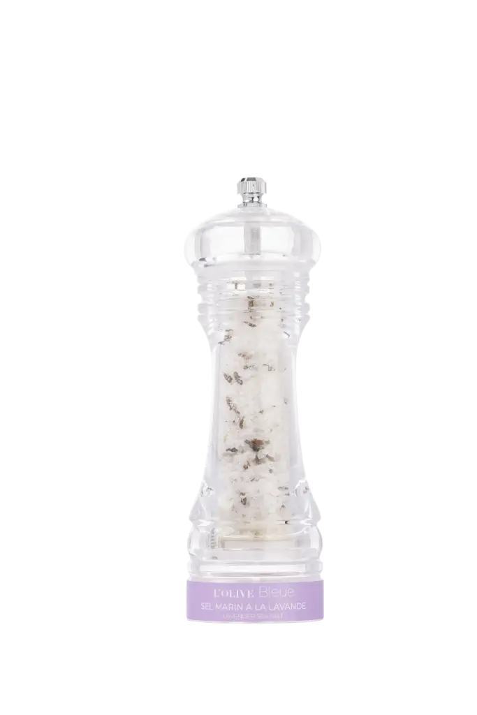 L'Olive Bleue Petit Moulin Acrylique Sel Marin à la Lavande 45g