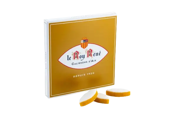 Le Roy René Boite rectangle 11 calissons d'Aix