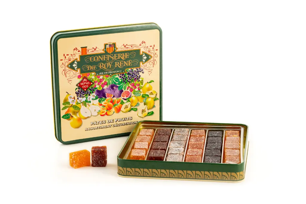 [FRU00190] Le Roy René Coffret de pâtes de fruits