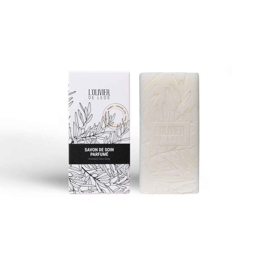 L'OLIVIER DE LEOS
Savon de soin parfumé
150g