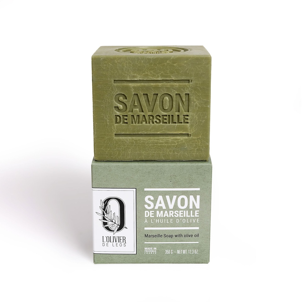 [4693974] L'OLIVIER DE LEOS
Savon de Marseille
350g