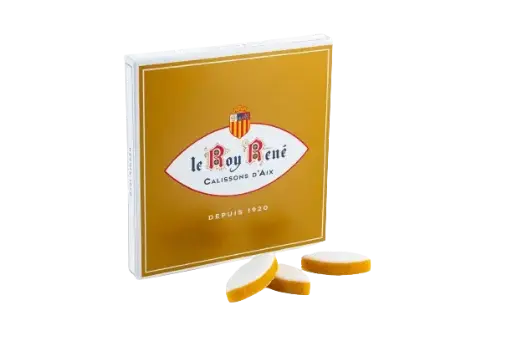 Le Roy René Boite rectangle 11 calissons d'Aix