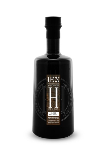 DOMAINE DE LEOS Huile d'olive Fruité Noir Olives Maturées