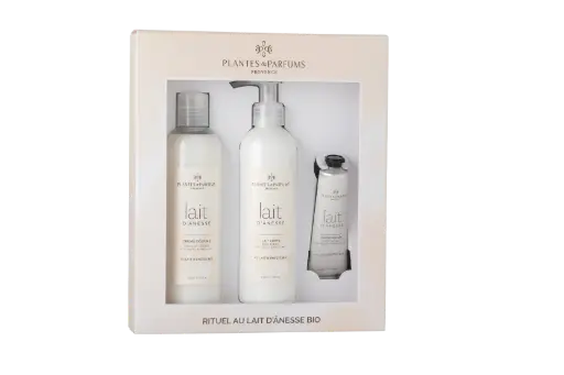 [900235] Plantes & Parfums Coffret Rituel au Lait d'Ânesse 
