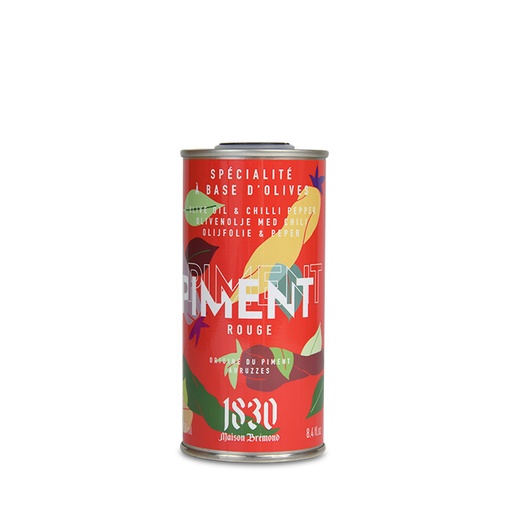 Maison Bremond Huile d'olive au piment rouge 250ml