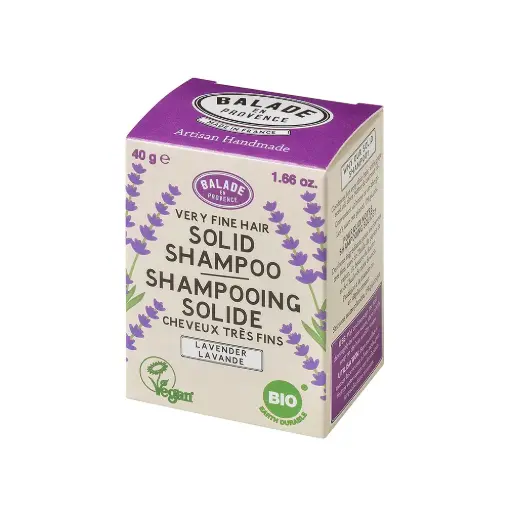 Balade en Provence Shampoing solide à la lavande pour femme 40g
