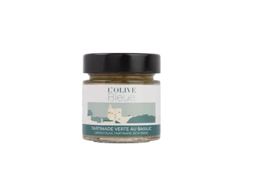 L'Olive Bleue Tartinade Verte au Basilic 90g