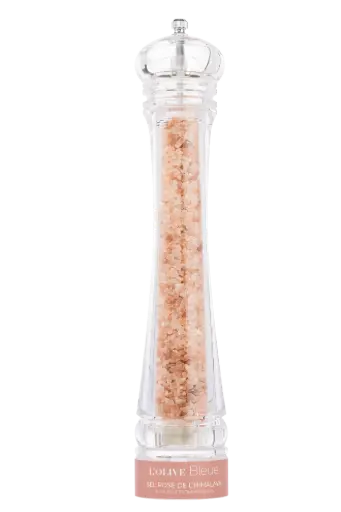 L'Olive Bleue Grand Moulin Acrylique Sel Rose de l'Himalaya 180g